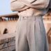 Herrenbekleidung Naples Business Slim Casual Hose Drape High Waist Hose Herren Wollhose Gerade Retrohose_voghion.com