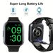 Q23 Smartwatch, 1,69-inch Touch Smartwatch Fitnesshorloge met stappenteller, 25 sportmodi Activity Tracker, voor Android IOS_voghion.com