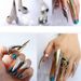 Accessories Fashion Gothic Claw Nail Punk Style Exaggerated Joint Ring For Women_voghion.com