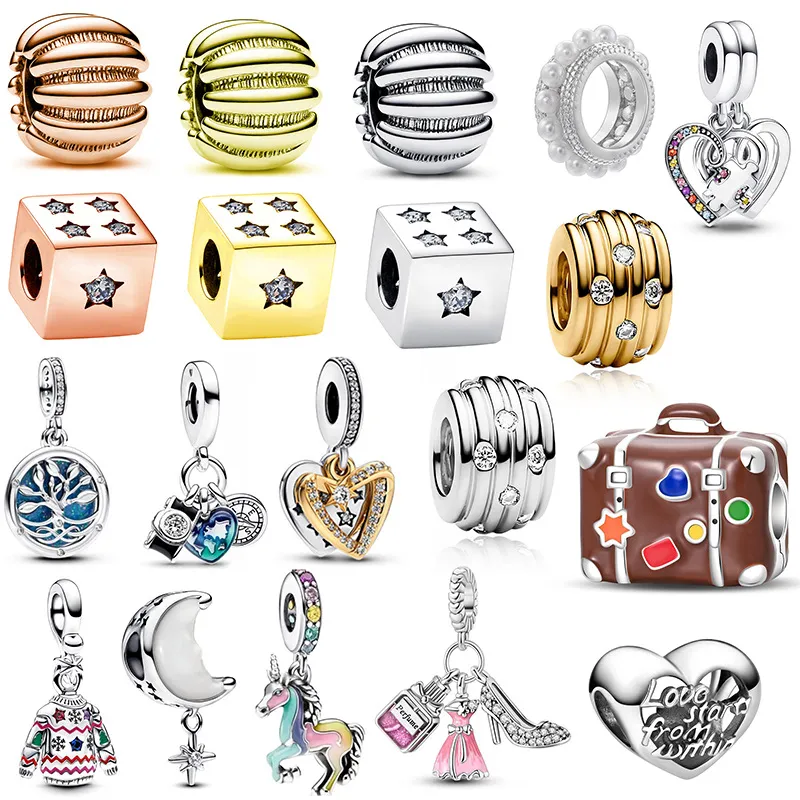 DIY Beads Beads Exquisite Wooden Horse Star Moon New Year Accessories Suitable For DIY Bracelet Gifts_voghion.com