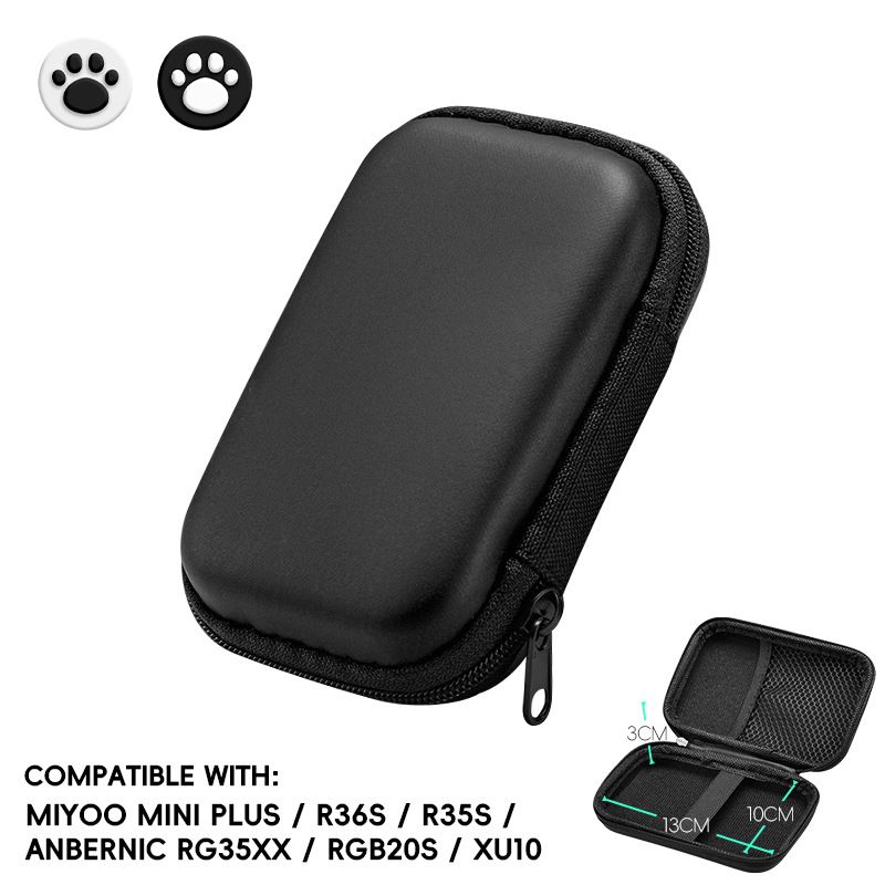 EVA Hard Shell Suitable For R35S/R36S Handheld Protection Bag, Game Console Accessory Storage Bag_voghion.com