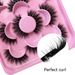 Strip eyelashes 5 pairs of one-piece lotus table false eyelashes_voghion.com