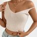 Summer New Slim Fit And Slimming Vest For Women's Sexy Spicy Girl Knitted Small Suspender Bottom Shirt_voghion.com