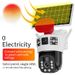 Wireless 4G Solar Security Camera With 360° View, Night Vision, No Electricity Needed, Outdoor Surveillance For Home, Farm, Wilderness_voghion.com