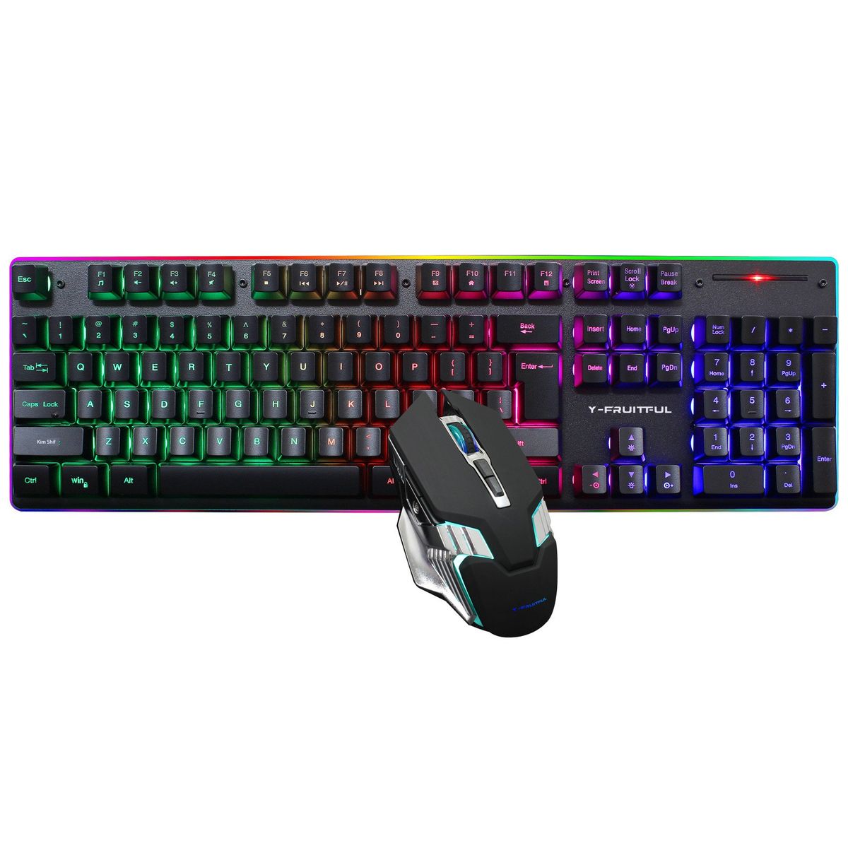 Yunguoguo Km99 Office Gaming und kabelloses Laden Hintergrundbeleuchtung Tastatur für Gamer Maus Anzug_voghion.com