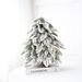 Weihnachten Simulierte Fallen Schnee Beflockung Nobel Baum Nordic Stil Kleine Desktop Dekoration Baum_voghion.com