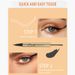 se7en Kiss Double Head 2-in-1 Liquid Eyelashes Eyeliner Eyebrow Pencil Smooth Three-dimensional Transparent Styling Eyebrow Glue_voghion.com