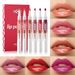 Lip Gloss Rotating Lip Gloss Pearlescent Easy To Color Soft Brush Glitter Lip Gloss_voghion.com