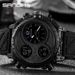 SANDA LED Digital Sport Watches 50m Waterproof Electronic Wristwatch Three Time Display Quartz Watch for Men Alarm Clock_voghion.com