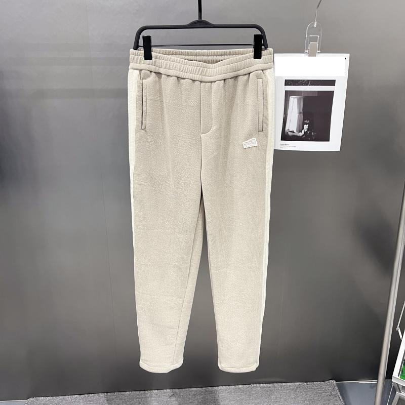 Herreklær høst ny herregenser mote sportsdress høy krage glidelås langermet jakke trend todelt dress_voghion.com