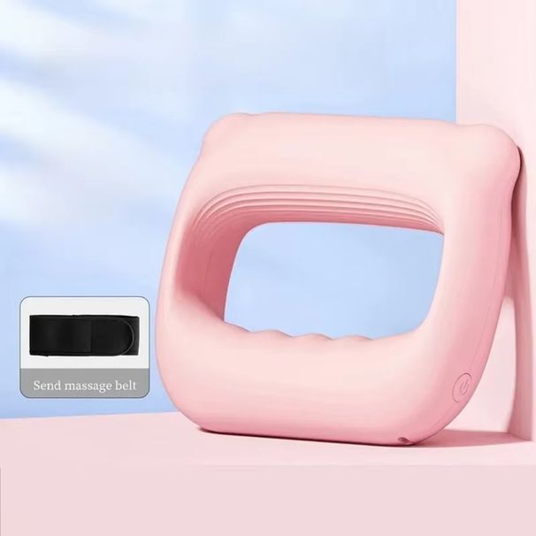 Portable Percussion Fascia Ring USB Charging Massage Belt Vibrating Neck Membrane Massage Relaxation Shoulder Massage_voghion.com