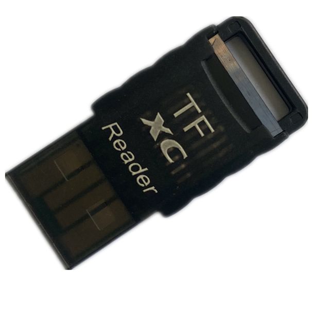 TF To USB Mini Sound Box Ultra-Thin High-Speed MicroSD Card Reader Support 512G Simple Package With Light_voghion.com