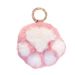 Porte-clés créatif en forme de patte de chat, véhicule électrique, exquis, en peluche, pendentif pour sac à dos, célébrité Internet, pour femmes_voghion.com