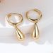 Retro Simple Water Drop Pendant Earrings Temperament Fashionable Women's Earrings Earrings_voghion.com