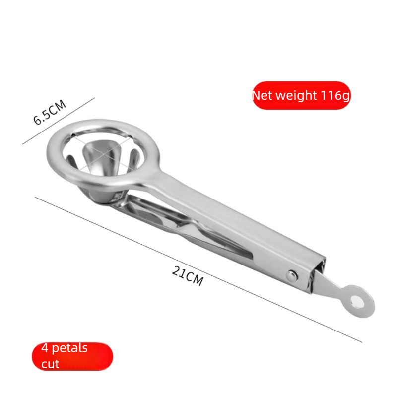 Heavy Duty Egg Slicer - Stainless Ribbon Cutter_voghion.com