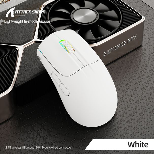 X New Arrivals Bluetooth G Wireless Wired Three mode Lightweight Gaming RGB Lighting Five speed DPI Ad aming RB_voghion.com