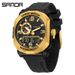 Multi Functional Digital Watch, Dual Display Waterproof Luminous Electronic Watch, Fashion Electronic Watch for Youth_voghion.com