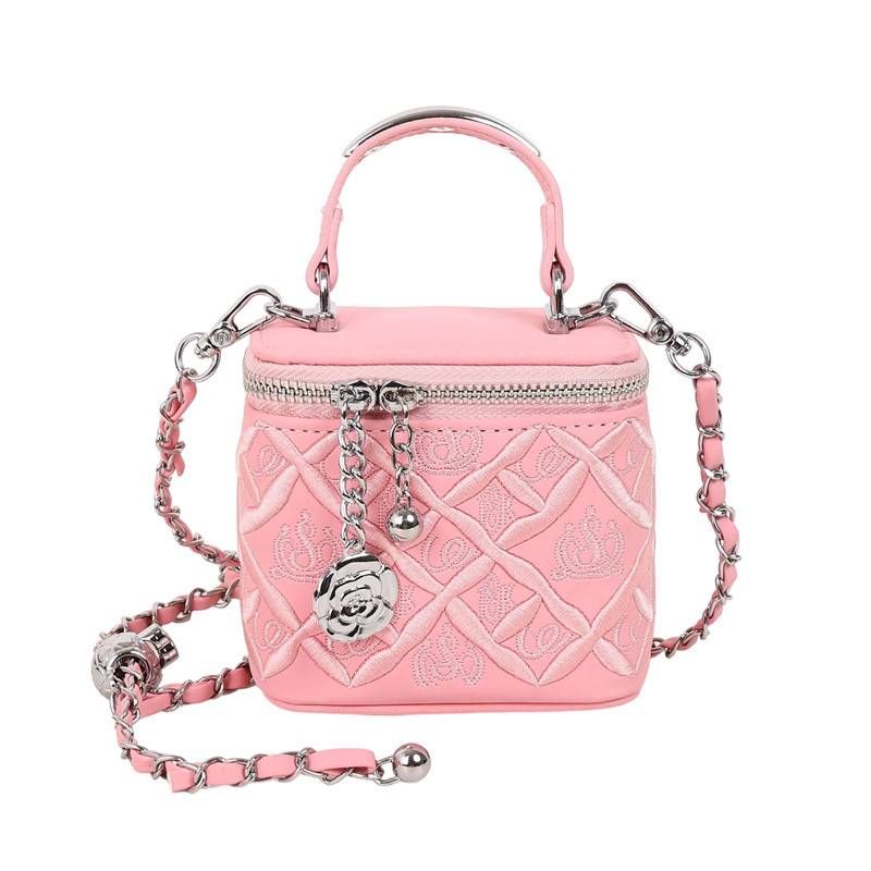 A Heavy-duty Embroidered Women's Mini Box Bag, Handbag, Crossbody Bag, And Cute Women's Bag_voghion.com