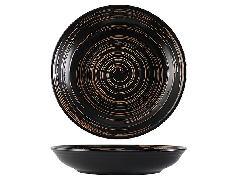 Retro Tableware Cooking Plate Western Restaurant Fruit Plate High Grade Home Salad Plate Vegetable Plate Soup Plate Breakfast Plate_voghion.com