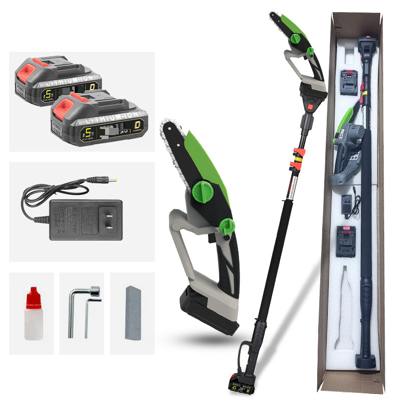 DaVKing High Branch Shears Telescopic High Altitude Shears Electric Extended High Branch Thick Branch Garden Fruit Tree Shears_voghion.com