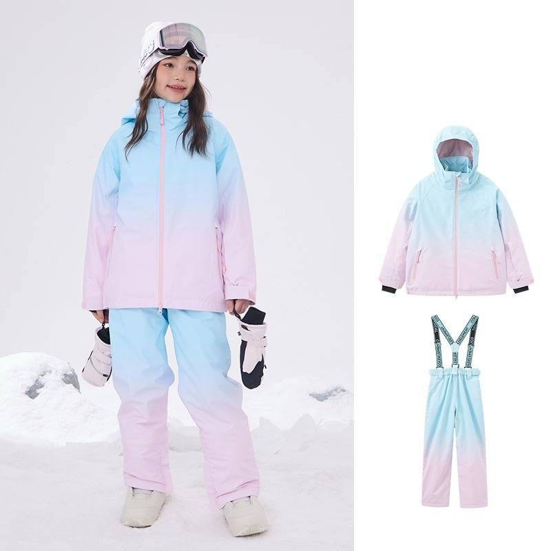 Kinder-Schneeanzug-Set – Wasserdichte Skijacke und -hose mit Cartoon-Print (110–170 cm) | Winterausrüstung von Cold Elements für Jungen und Mädchen_voghion.com