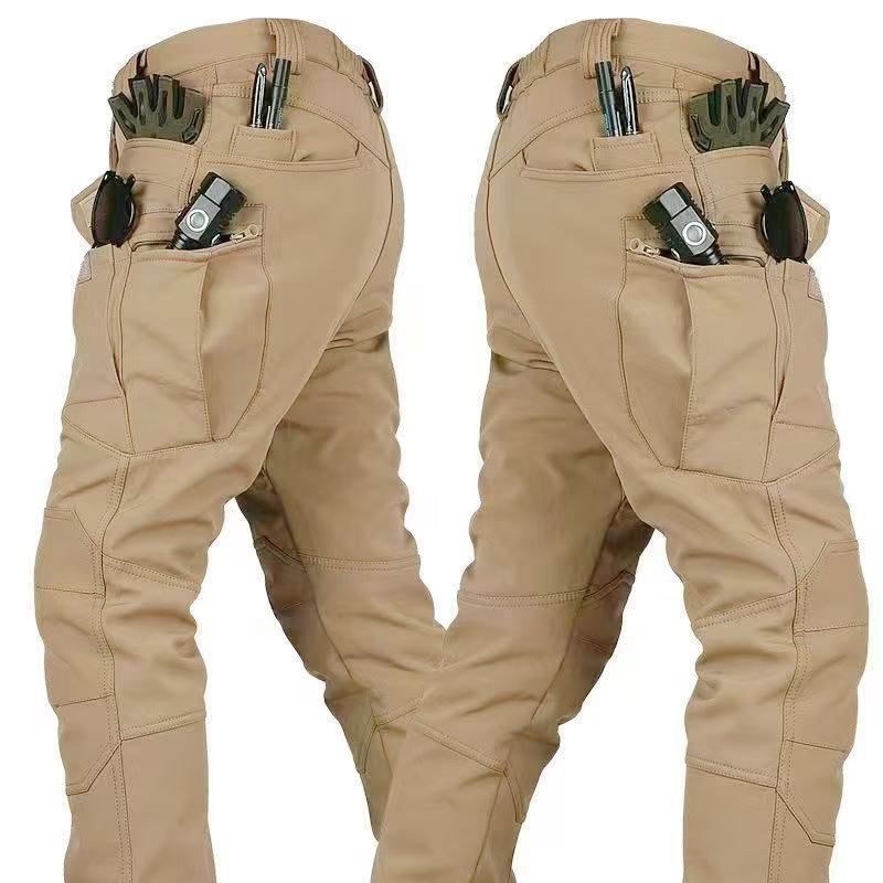 ​​Tactical Shark Outdoorjacke – wasserdichte Windjacke mit Fleecefutter für Wanderungen und Stadterkundungen (Dunkle Nacht/Grün/Schwarz/Grau/)​​_voghion.com