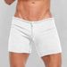 Short d'été sexy à lacets pour homme, pantalon 3/4 décontracté pour les vacances_voghion.com