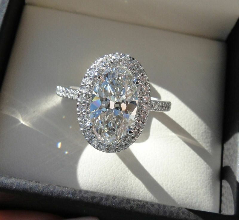 Cao Shi Nieuwe Ingelegde Ovale Eivormige Zirkonia Verlovingsring Voor Vrouwen Bruiloft Bruid Avondfeest Sieraden_voghion.com
