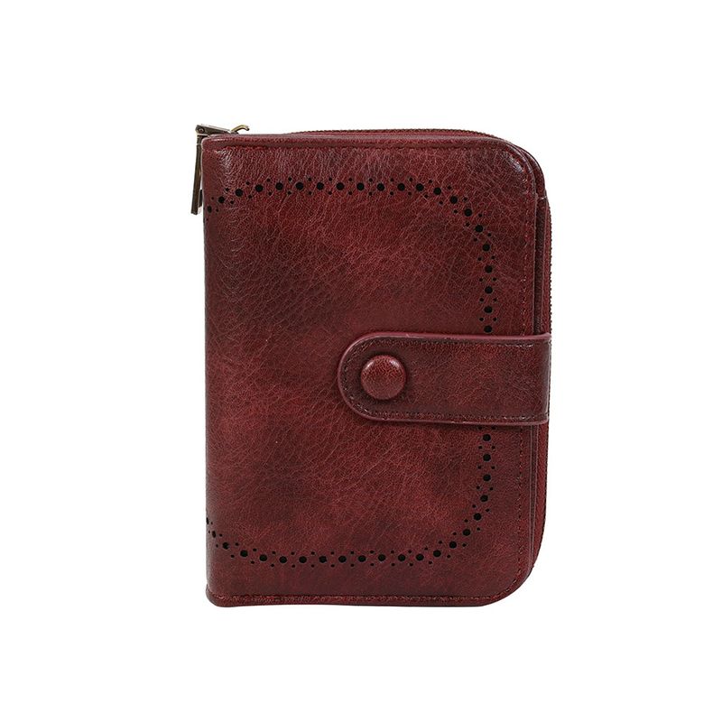 Retro Men's Wallet Men's High end Large Capacity PU Multi Card Clutch RFID Anti theft Wallet_voghion.com