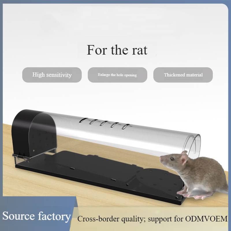 Fare Tuzağı 1 ADET Toptan Gıda Yemi Otomatik Fare Tuzağı Kafes Fare Tuzağı Otomatik Fare Tuzağı_voghion.com