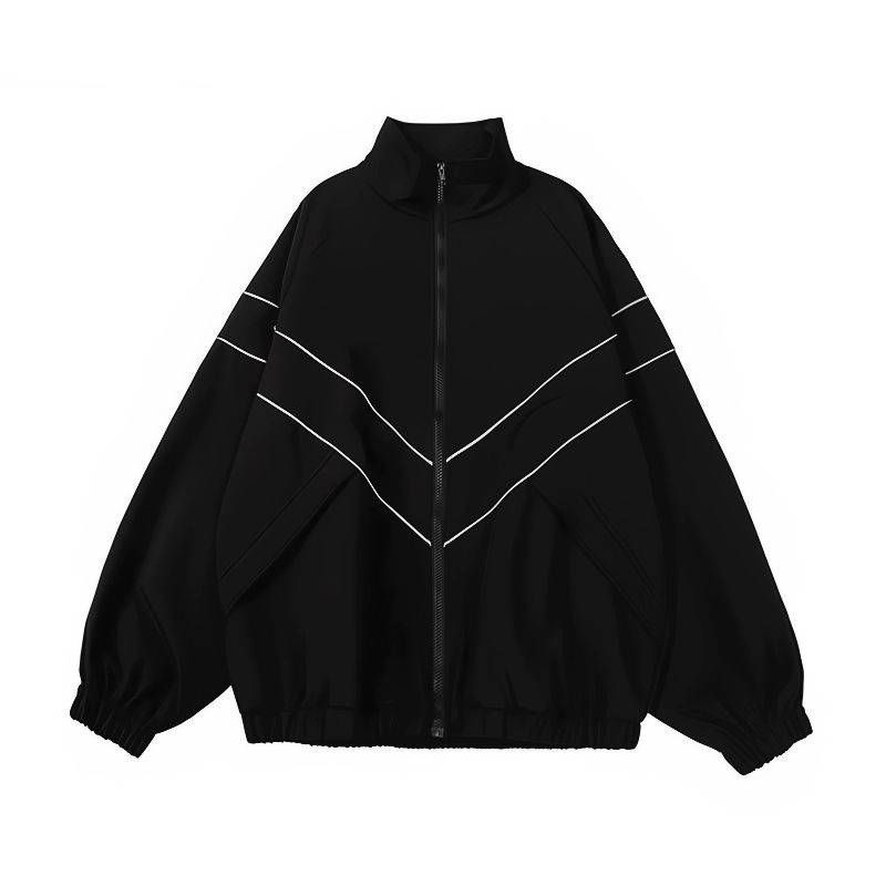 Reflective Jackets For Autumn And Winter, New Men's And Women's Windbreakers, Casual Couple Jackets, Men's Windproof Flying Boys_voghion.com