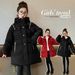 Premium Girls' Winter Coat – Floral Puffer Jacket With Hood (120-170cm, High Neck, Windproof, Machine Washable, Princess Style)_voghion.com