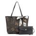Borsa tote da donna di grande capacità, elegante borsa tote stampata di grande capacità, borsa tote classica_voghion.com