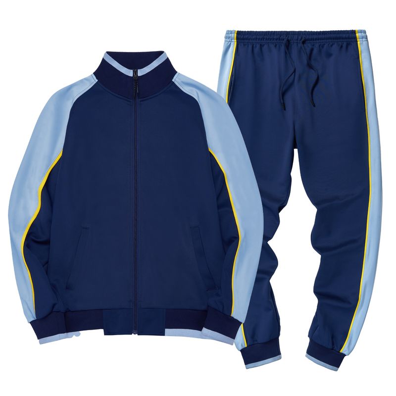 Men's Clothing men's clothing large size sportswear men's two piece long sleeved sweater sports casual suit_voghion.com