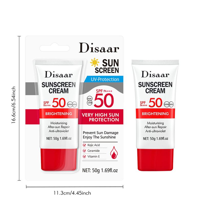 Disaar50g sunscreen body lotion Sunscreen Cream SPF 50+_voghion.com