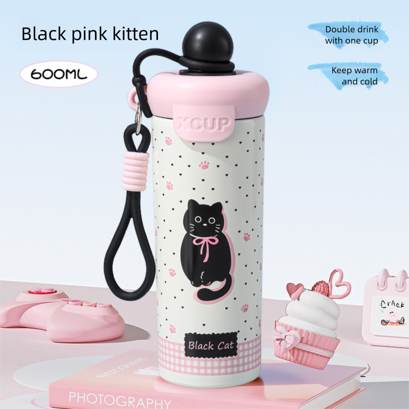 Nouvelle paille portable isolée en acier inoxydable 316 de haute qualité, idéale pour l'extérieur, avec boule flottante mignonne et résistante à la glace_voghion.com