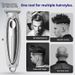 Professional Cordless Hair Clipper – Titanium Alloy Blades, 3H Runtime, Ultra-Quiet 36dB, Waterproof (3 Guide Combs, 5W Motor, Fast Charge)_voghion.com