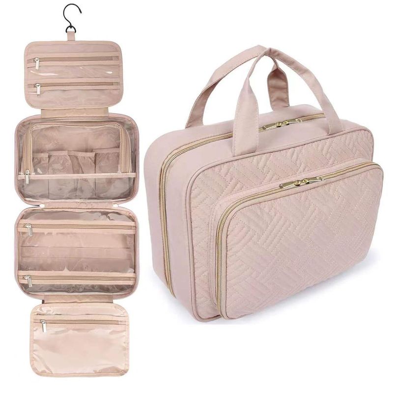 Storage Bags Toiletry Bag Toiletry Bag Cosmetic Bag Toiletry Set With Hook Storage Bag Travel Set_voghion.com
