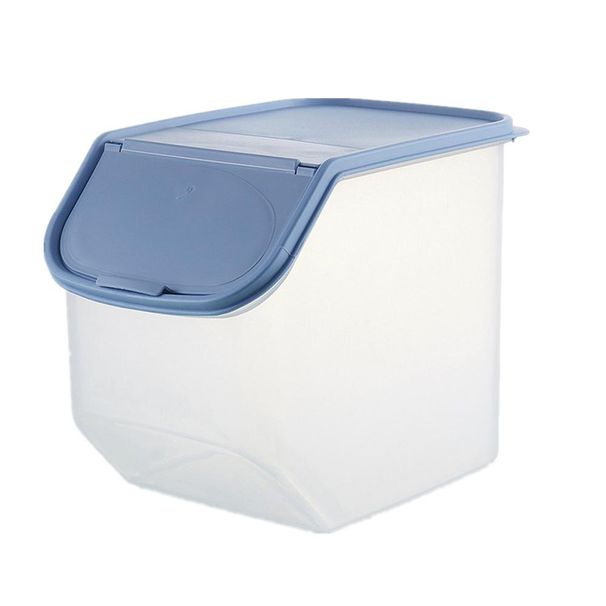 Küchenbehälter für Getreide und Reis, schöne Aufbewahrungsbox für Reis und Obst, Fass mit großem Fassungsvermögen für trockenes Getreide, tragbarer Behälter_voghion.com