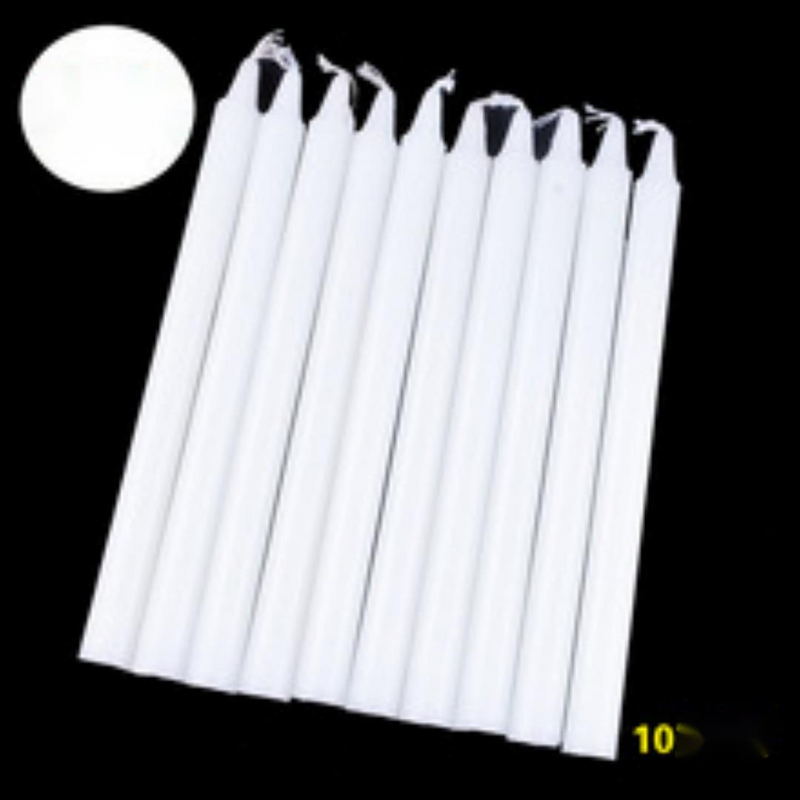 Candele a palo lungo resistenti al fuoco e all'interno, illuminazione di emergenza, per interruzione di corrente domestica giornaliera_voghion.com