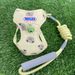 Cat Dog Vest Leash With Bell Anti-Escape For Pomeranian And Small Dogs Outdoor_voghion.com