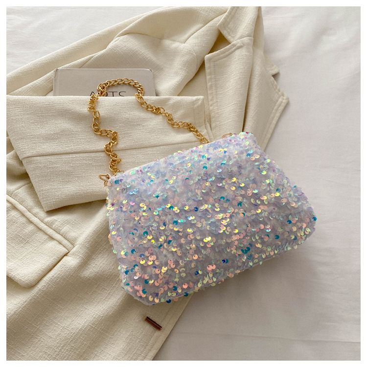 Mini Bag Dinner Bag Women's Fashion Sequin Niche Design Women's Bag New Dance High End Casual Bag_voghion.com