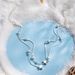 Nuova cavigliera a doppio strato con stella per donna, semplice e sexy, con perline, casual e quotidiana, in argento, gioielli per piedi_voghion.com