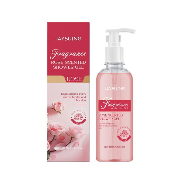 Ladies Rose Fragrance Body Wash, Bath Fragrance Cleansing Body Ladies Bathing Cleansing Refreshing_voghion.com