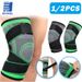 1Pár Férfi Női Sport Térdtámasz Kompressziós Ujj Ízületi Fájdalmak Ízületi Fájdalomcsillapítás Futás Fitness Elasztikus Wrap merevítő térdpárnák_voghion.com