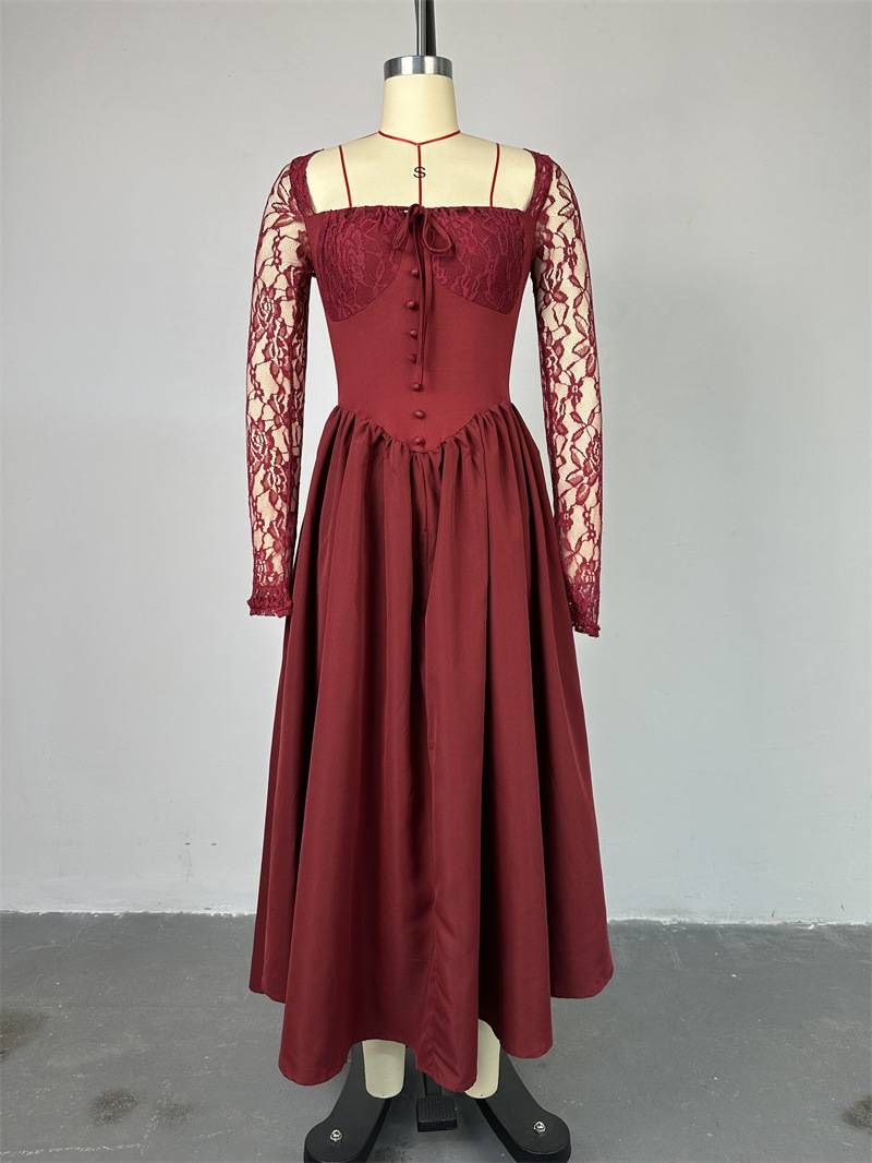 Damenbekleidung Elegantes Hemd mit Rüschensaum, hohe Taille, Hüfte, langer Rock, zweiteiliger Anzug_voghion.com