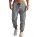 Men's Performance Joggers – Fleece-Lined Cationic Tapered Pants With Zippered Cuffs (S-3XL, 4 Heritage Tones)_voghion.com