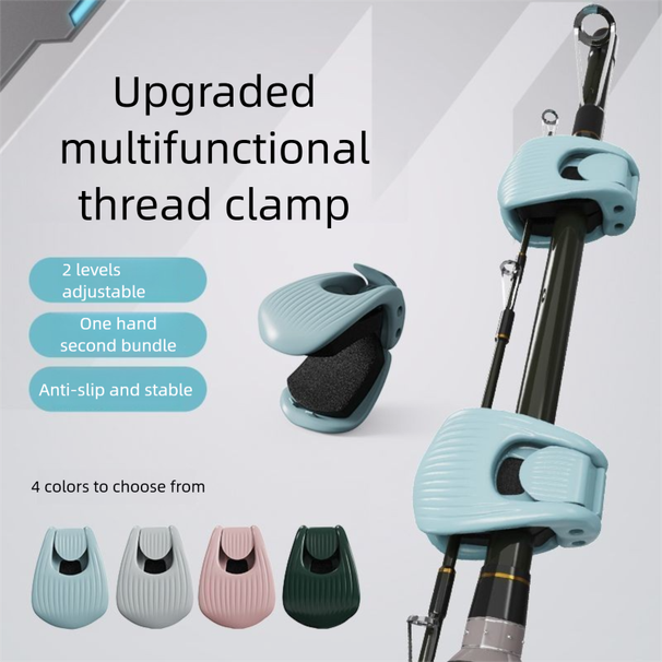 Köder Lagerung Artefakt Multi-Funktionale Binder Floß Rock Angelrute Schutzhülle Bindung Fixer_voghion.com