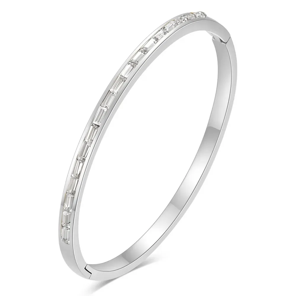 Käevõru Zalman U pandlaga kaabel-traat käevõrud naistele armuke kett käevõrud roostevabast terasest ehete hulgimüük kingitus uus_voghion.com