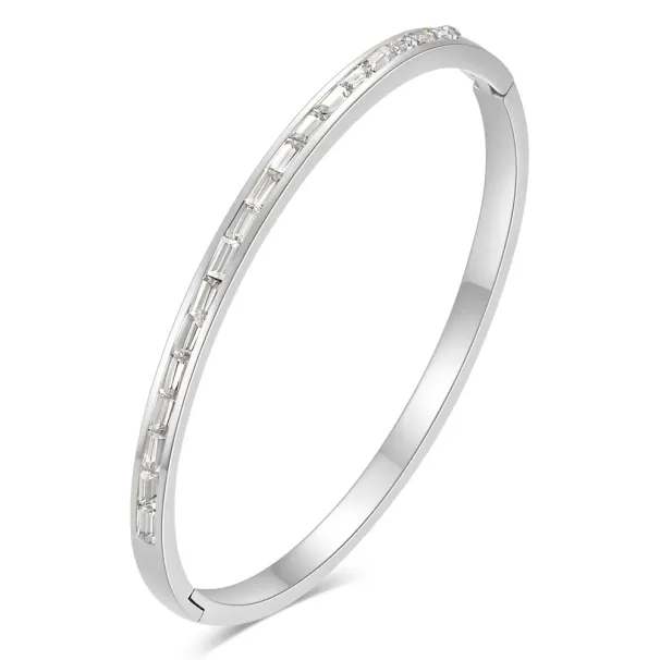 Käevõru Zalman U pandlaga kaabel-traat käevõrud naistele armuke kett käevõrud roostevabast terasest ehete hulgimüük kingitus uus_voghion.com